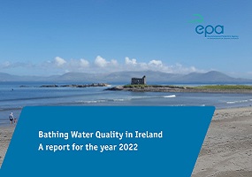Cover image of bathing water quality 2022 report