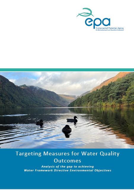 The cover of Targeting measures for water quality outcomes - analysis of the gap to achieving Water Framework Directive Environmental Objectives