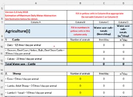 Excel sheet