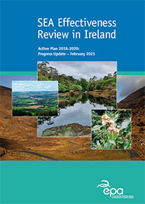 SEA Action Plan 2018-2020 - Progress Update 2021 cover