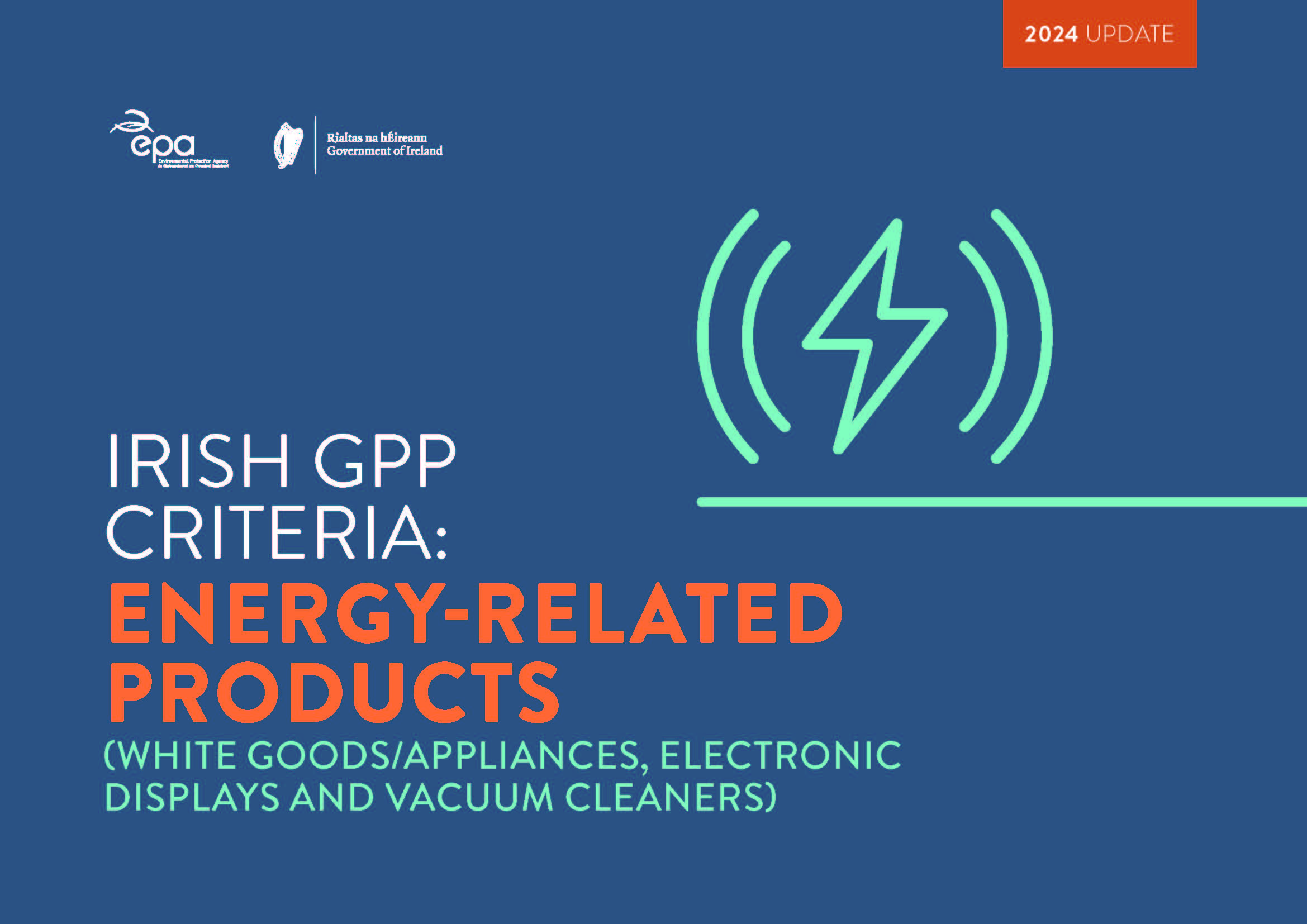 Title of report and energy graphic