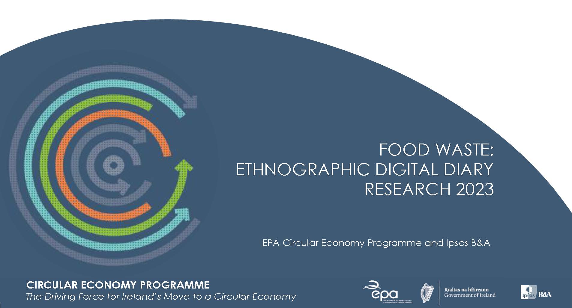 EPA Circular Economy logo and publication title