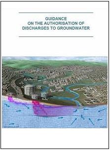 Thumbnail cover to publication Guidance on the Authorisation of Discharges to Groundwater