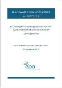 Cover image EPA Blackwater fish mortalities