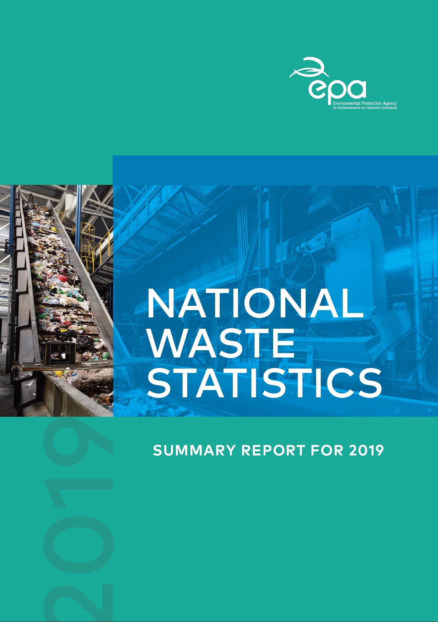 2019 waste report cover