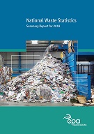 Report cover with waste shredder