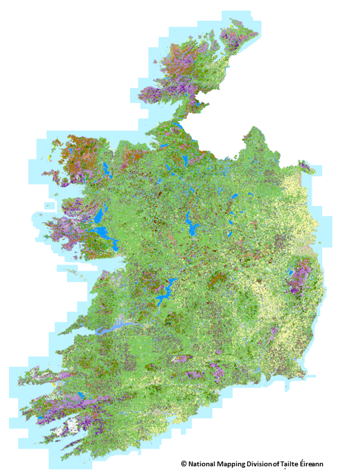 Image of the National Land Cover Map 2023
