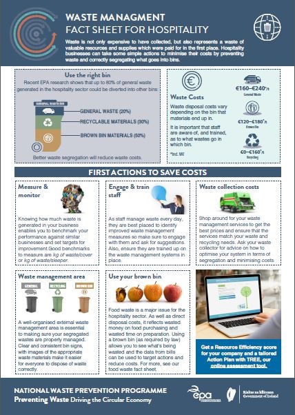 Factsheet on reducing waste management costs