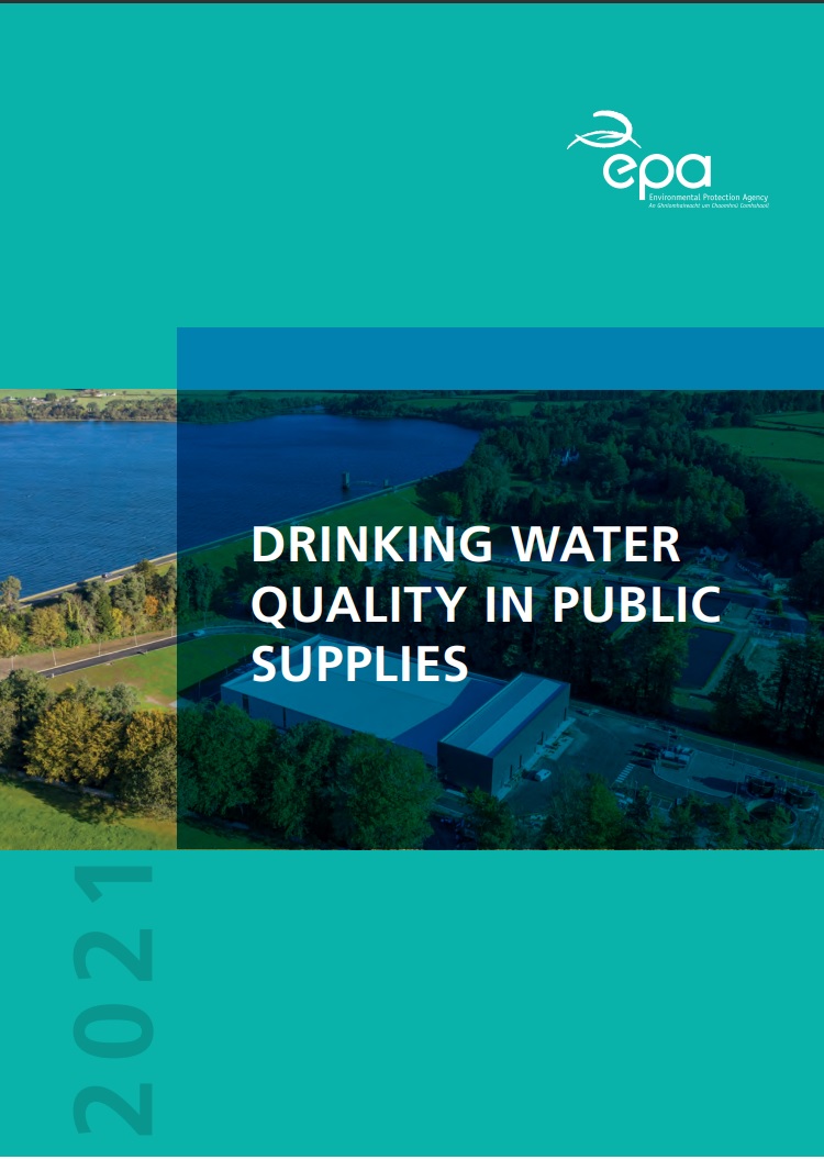 Drinking water quality public supplies 2021 cover thumbnail