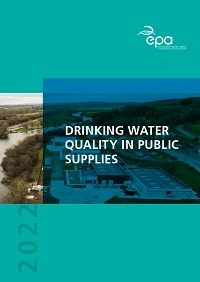 Cover of the Drinking Water Quality in Public Supplies report 2022