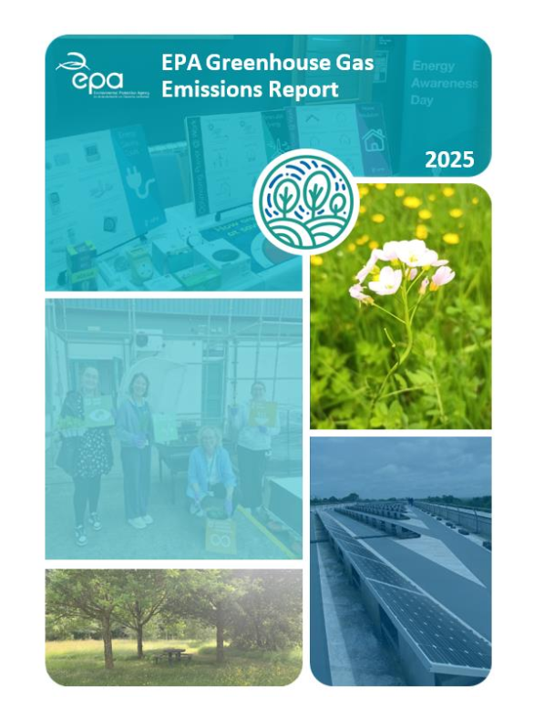 cover for the EPA Carbon Report 2025