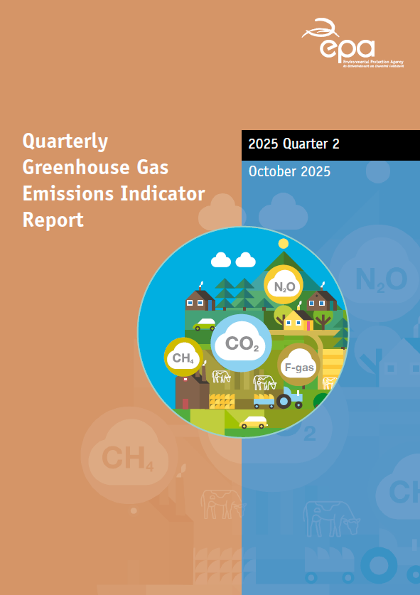 2025 Q2 Greenhouse Gas Emissions Indicator Report Cover