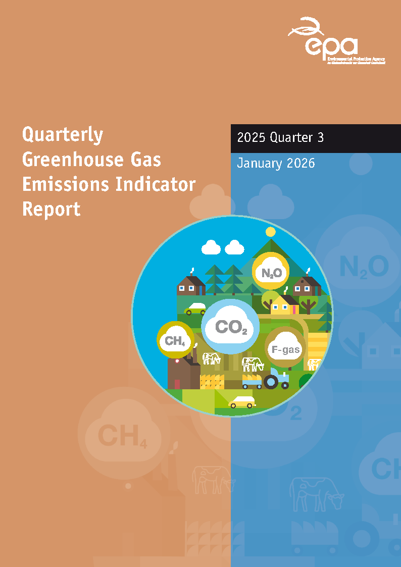 2025 Q3 Greenhouse Gas Emissions Indicator Report Cover