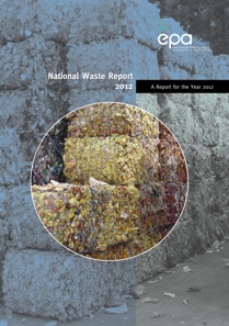 Report cover with picture of bails of waste