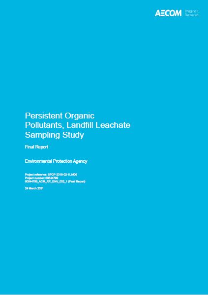 POPs landfill leachate sampling study thumbnail