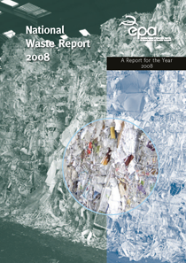 report cover with aerial photo of waste site