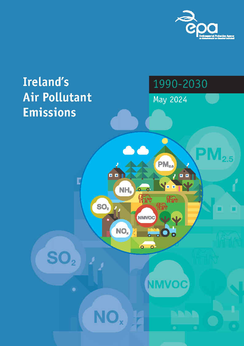 Ireland's Air Pollutant Emissions Cover Page 2024