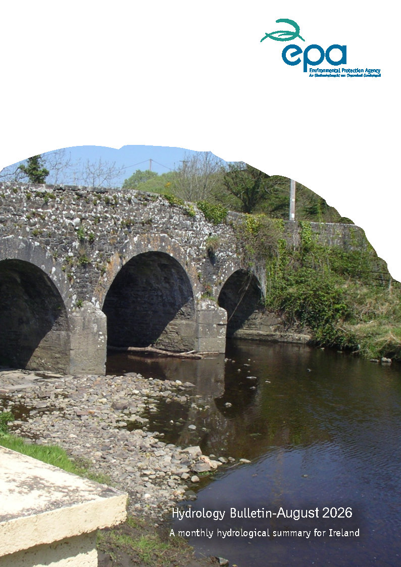 Hydrology bulletin cover - August 2026
