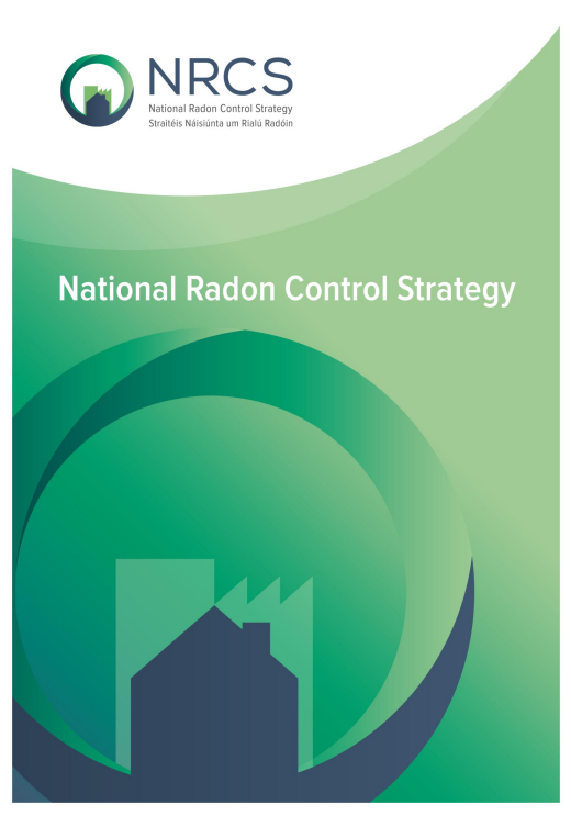 Cover page of the National Radon Control Strategy Phase 1 2014 to 2018.