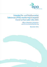 PFAS monitoring at surface water sites 2024 cover