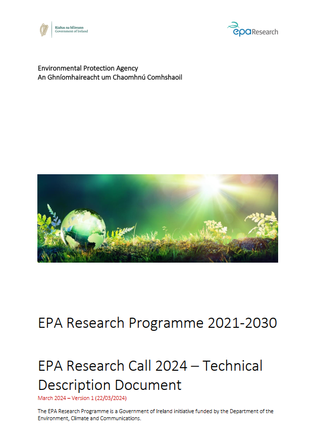 EPA Research Call 2024 - Technical Description
