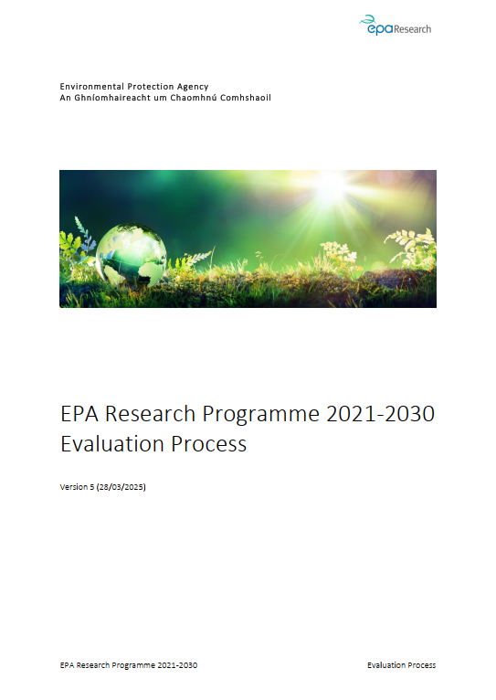 EPA Research Call 2025 Evaluation Process