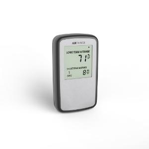 An image of a radon digital monitor displaying a reading